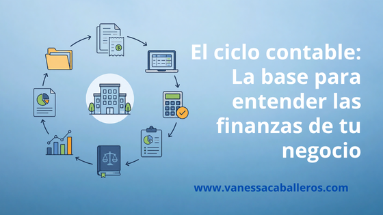 #VanessaCaballeros - El ciclo contable la base para entender las finanzas de tu negocio