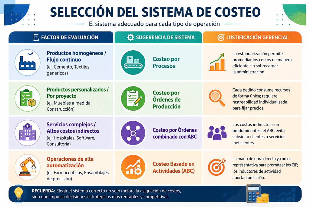 Seleccion del sistema de costeo - #VanessaCaballeros